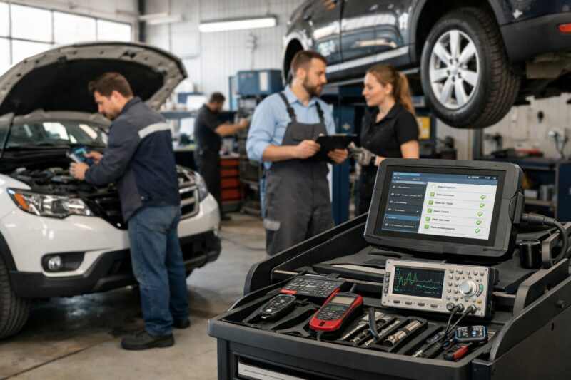 Build a full range of service coverage around diagnosis, maintenance, and verification