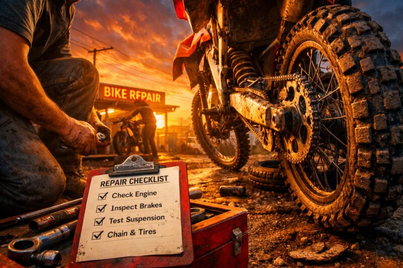 Dirt Bike Repair Near Me: Quick Checklist Before You Book