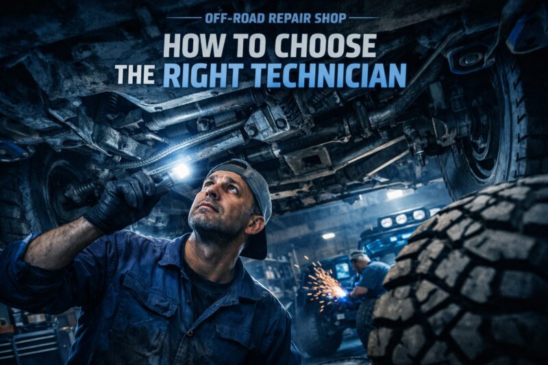 Off-Road Repair Shop: How to Choose the Right Technician
