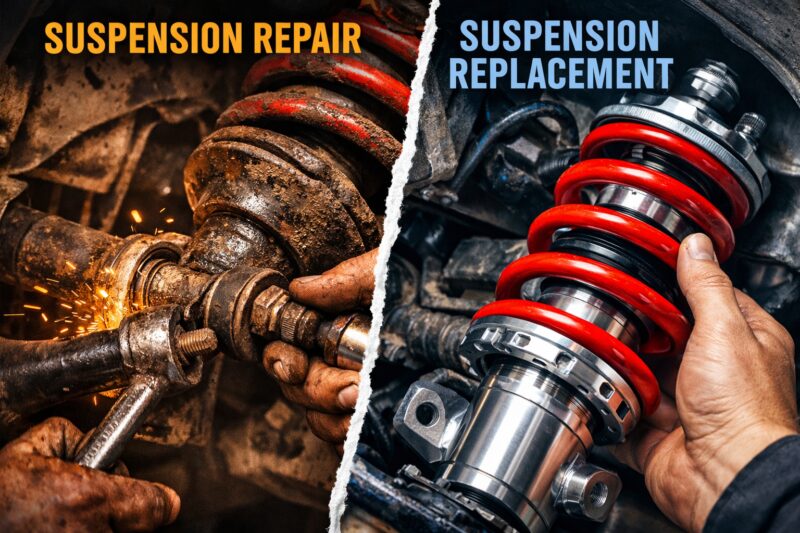 Suspension Repair vs. Replacement: Making the Right Choice